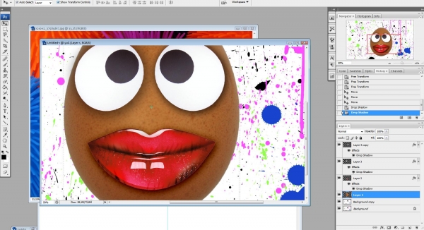 Creation of CMYK46 : Step 1